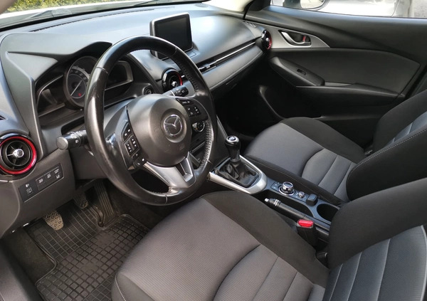 Mazda CX-3 cena 54900 przebieg: 171000, rok produkcji 2015 z Skarszewy małe 191